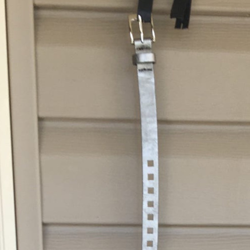 Silver Adjustable Belt - Picture 2 of 2